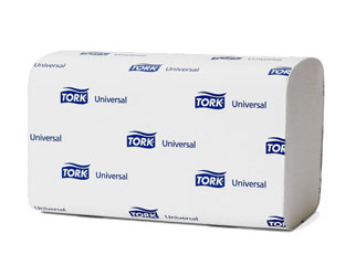 Tork Universal листовые бумажные полотенца z сложение (v сложение)